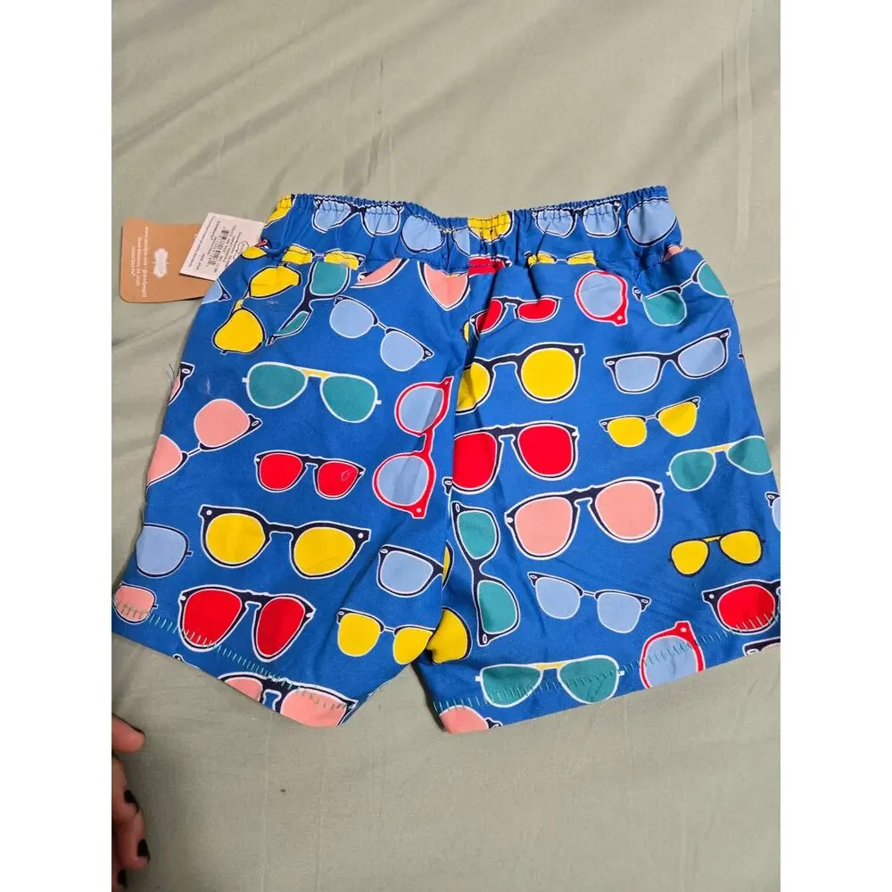 Mudpie 12-18 Months boys sunglasses swimming trunks new with tags